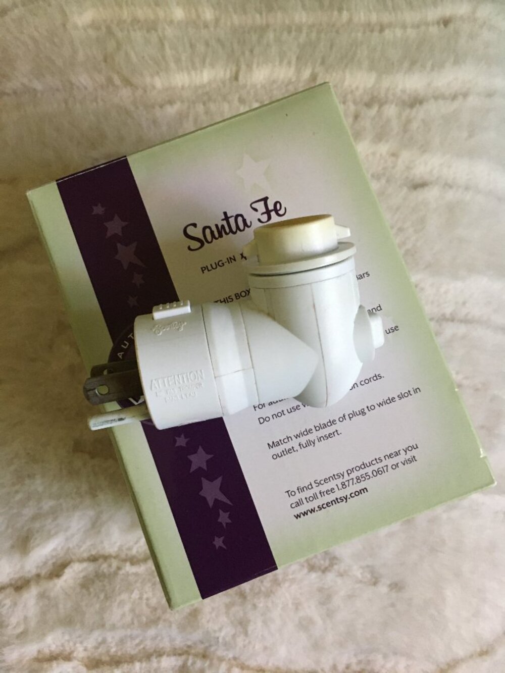 Two Spare Bases - Scentsy Warmer and Wallflower Diffuser - Picture 2 of 5